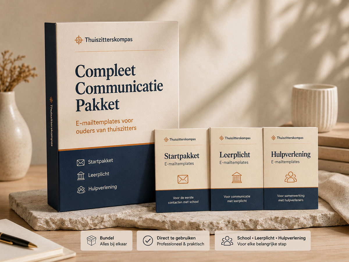 Compleet Communicatie Pakket voor ouders van thuiszitters