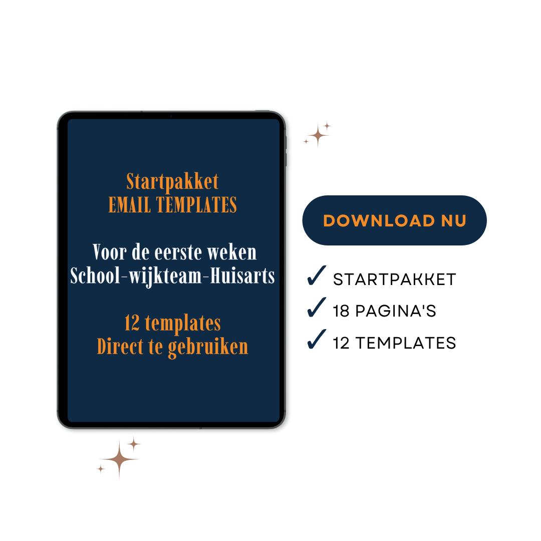 Start Pakket Email Templates - 12 Templates voor Eerste Weken Thuiszitten